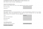 Screenshot vom Installationsprozess der Version 2.51