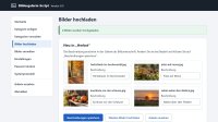 Nach dem Hochladen: saubere Dateinamen, Beschreibungen aus dem Dateinamen und das Hochformat-Foto richtig gedreht